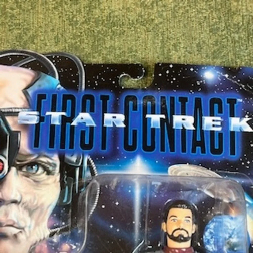 Star Trek First Contact William T Riker Playmates Figure‎ 16102 1996 NEW